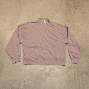 ALO Yoga Freestyle Sweatshirt Blush Women's M Flaws